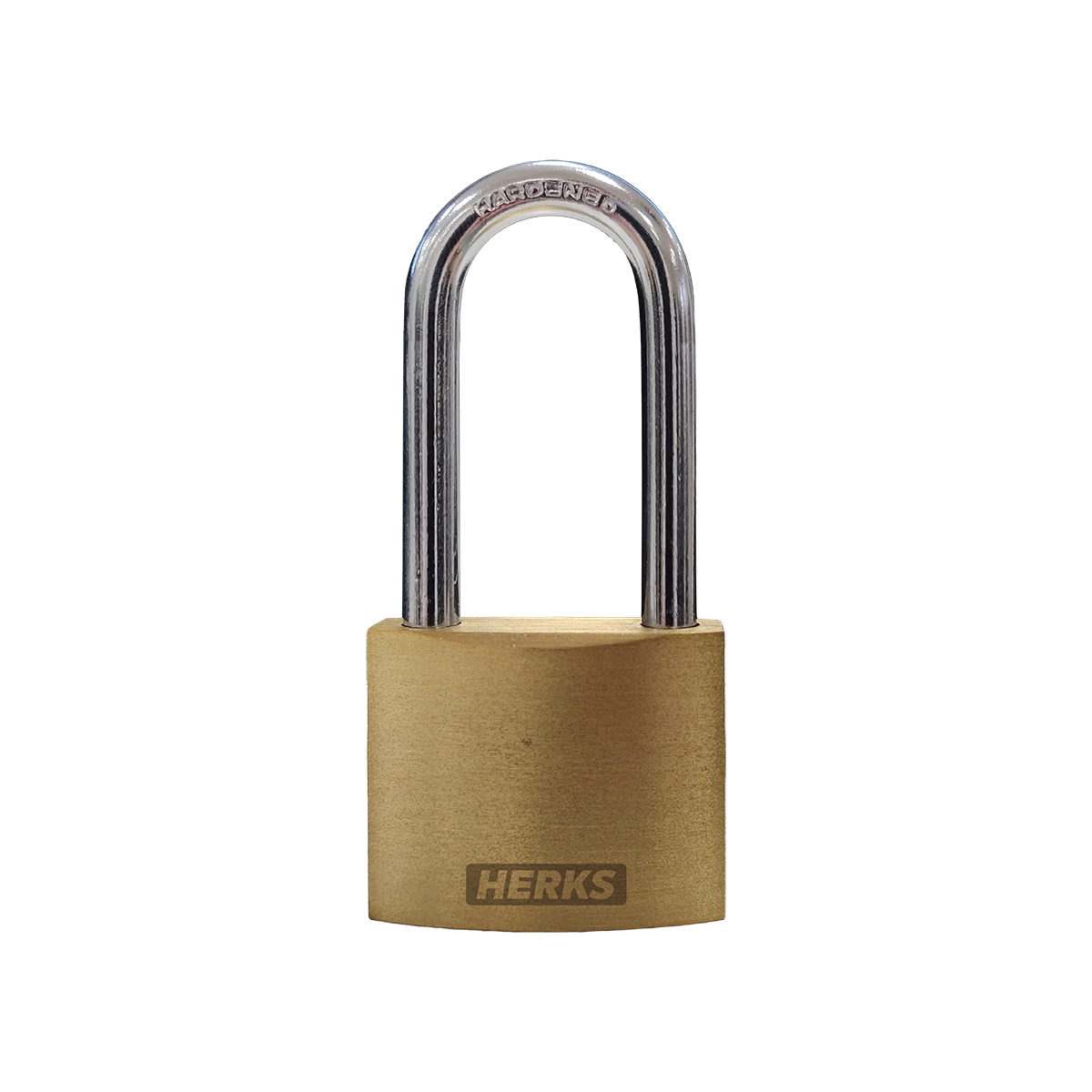 HERKS Heavy Duty Brass Padlock - Long Shackle