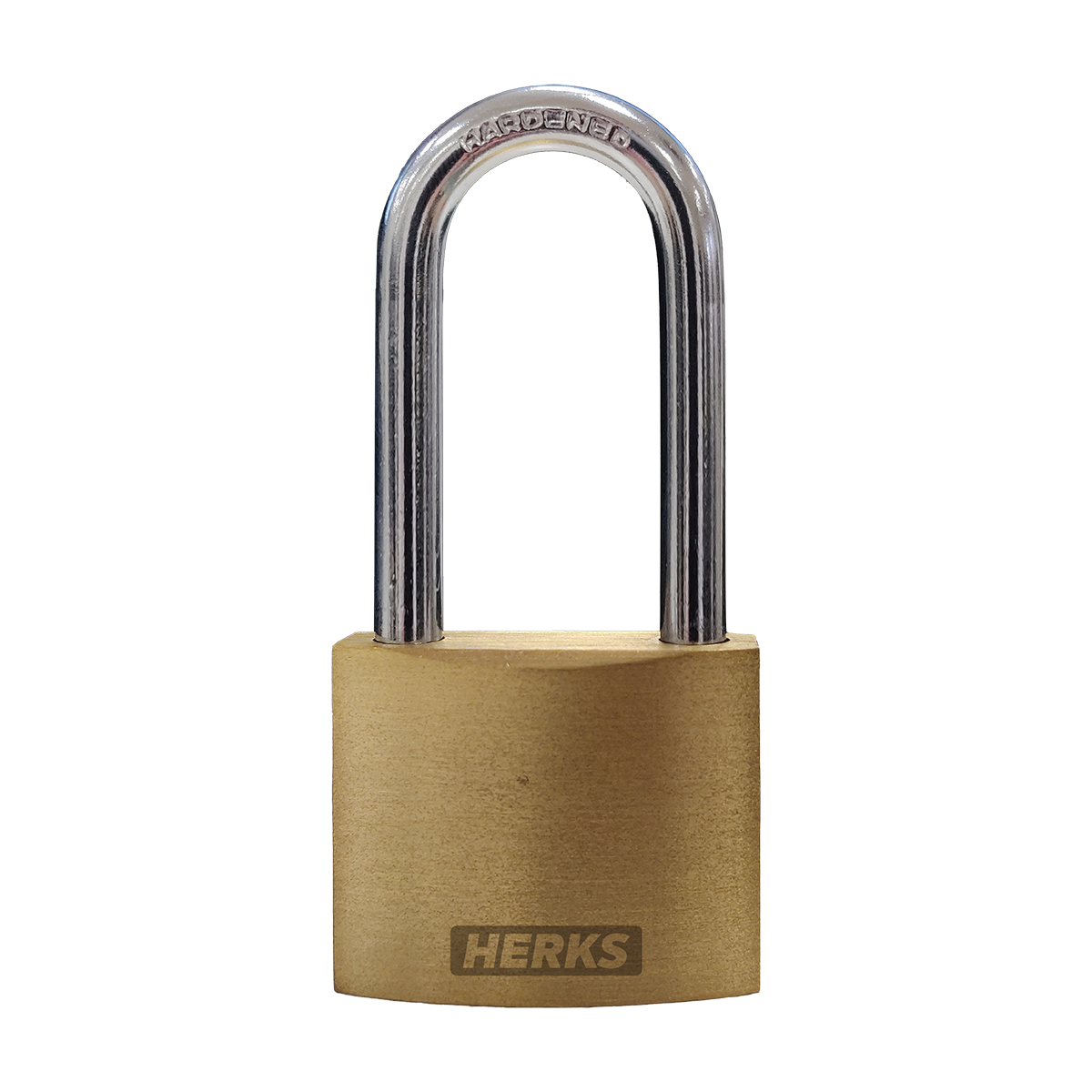 HERKS Heavy Duty Brass Padlock - Long Shackle