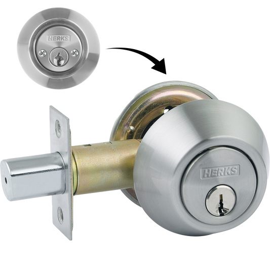 HERKS (Red Line) Double Cylinder Deadbolt