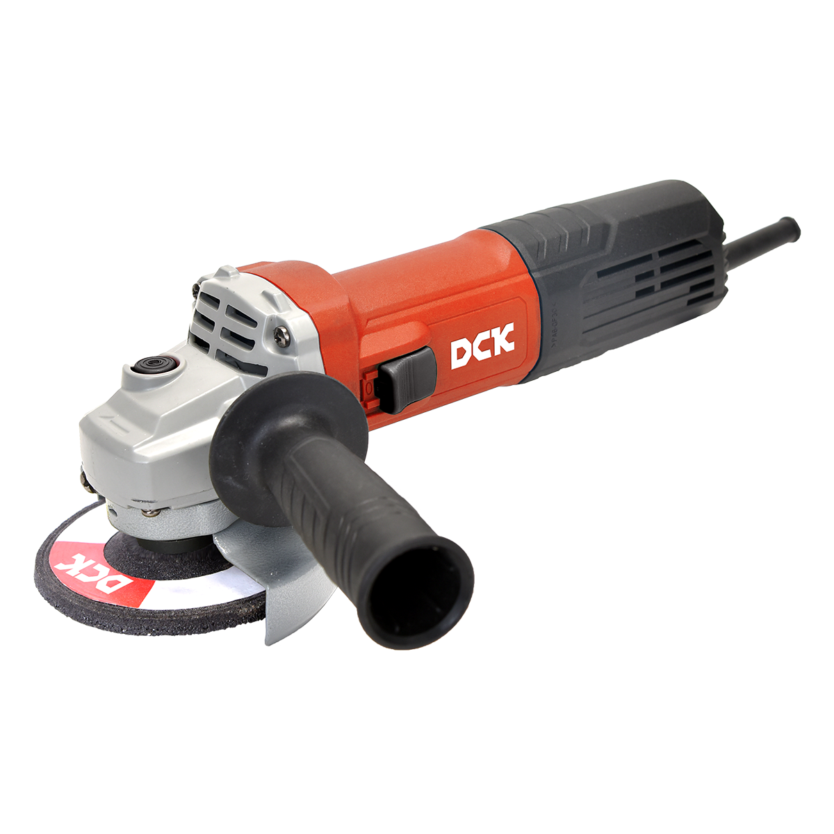 DCK Angle Grinder 4'' 950W with Slim body, Slide Switch & M10(Spindle Thread