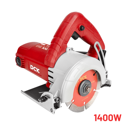 DCK Marble Cutter 1400W,Labyrinth dustproof structure with Blade Diameter:Φ110mm