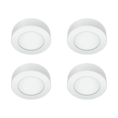 Firefly Basic Series 4-LED Round Surface Slim Downlight Value Pack